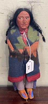 Lot 214 - A vintage Skookum "Billy Goode" Native...