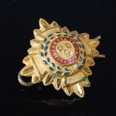 Lot 101 - Military interest: an Officer's rank star...