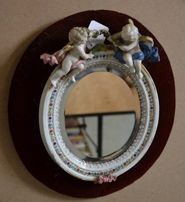 Lot 768 - A 19th century or later Sitzendorf porcelain...