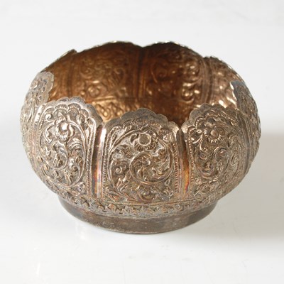 Lot 139 - An Indian silver bowl, late 19th / early 20th...
