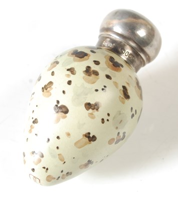 Lot 188 - A MacIntyre & Co. 'Birds egg', silver mounted...