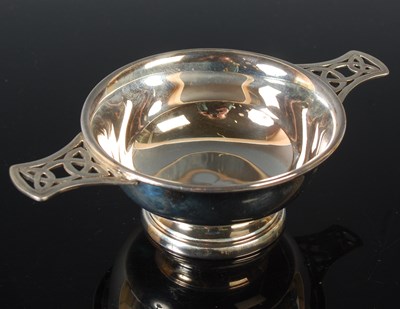 Lot 178 - A modern silver quaich, Edinburgh, 2018, maker'...