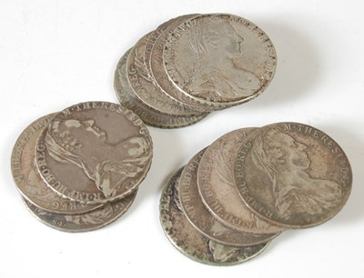 Lot 200 - A group of twelve Maria Theresa silver Thaler...