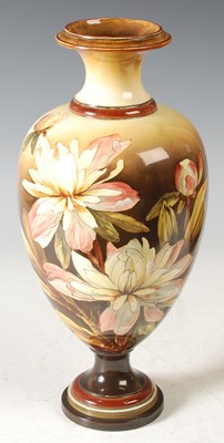 Lot 233 - A Doulton Lambeth Faience vase, decorated with...