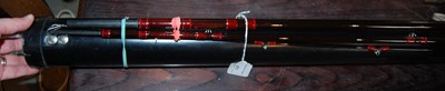 Lot 411 - A 'House of Hardy' graphite salmon fly deluxe...
