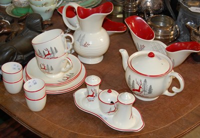 Lot 429 - A collection of Crown Devon Leaping Deer...