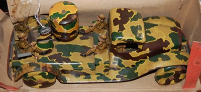 Lot 432 - A Wells O' London army lorry with search light...