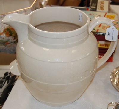 Lot 443 - A 19th century Wedgwood pouring jug with...