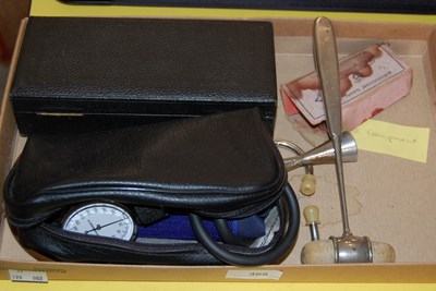 Lot 468 - Box - assorted medical equipment to include a...