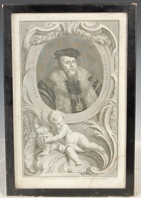 Lot 298 - Jacobus Houbraken (Dutch 1698-1780) The Heads...