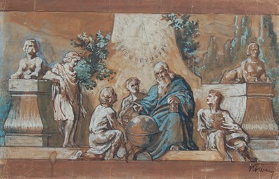 Lot 561 - 19th century European School, Allegorical...
