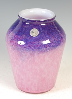 Lot 556 - A Monart vase, shape EA