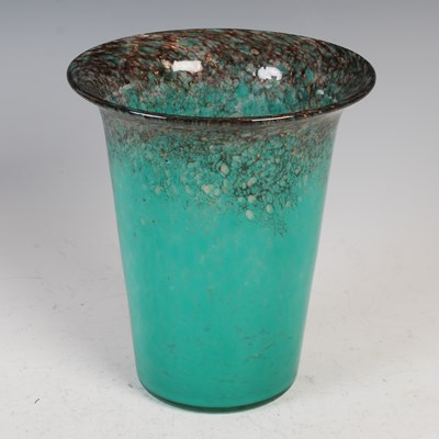 Lot 251 - A Monart vase, probably shape PG, mottled...