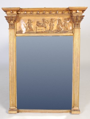 Lot 798 - An 19th century Regency style giltwood wall...