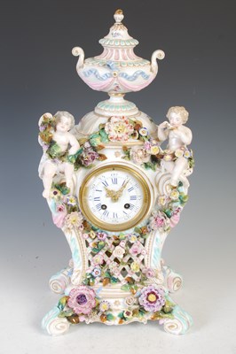 Lot 340 - A late 19th / early 20th century Dresden...