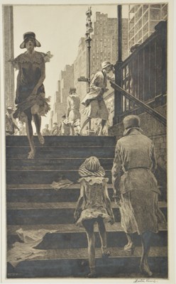 Lot 319 - Martin Lewis (American 1881-1962)