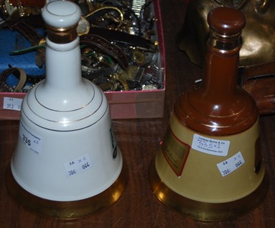 Lot 335 - A 1983 Bells bell-shaped whisky decanter, to...