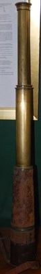 Lot 341 - Great War interest: a leather-bound brass...