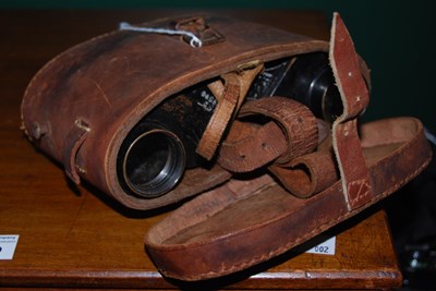 Lot 356 - A vintage leather cased set of 'Crown Optical...