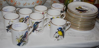 Lot 425 - A Hammersley Spode part coffee set decorated...