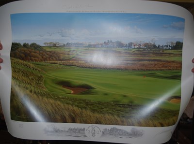 Lot 486 - Golfing Interest: a Graeme W Baxter...