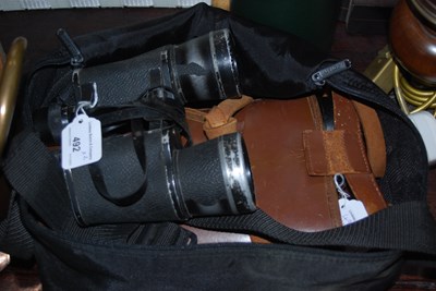 Lot 492 - A leather cased set of Barr & Stroud 10x CF.36...