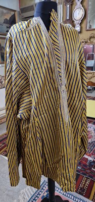 Lot 581 - A Yemini gents silk wedding gown.