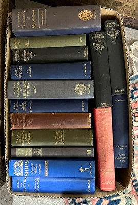Lot 589 - A box of assorted books to include one volume '...