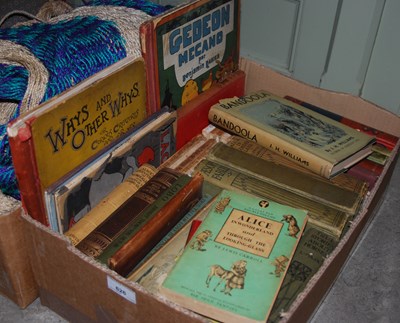 Lot 626 - A boxed of mixed childrens and other novels to...