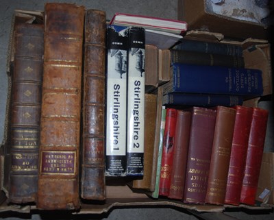 Lot 638 - A box of assorted books, mainly Scottish...