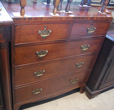 Lot 797 - A late 19th century mahogany and rosewood...