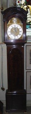 Lot 816 - An 18th century mahogany longcase clock, 'Hugh...