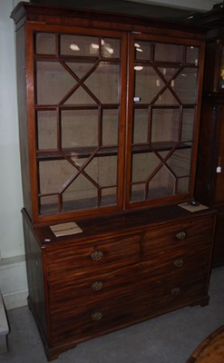 Lot 817 - A late 19th/ early 20th century mahogany...