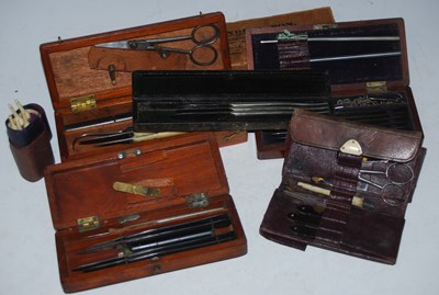 Lot 301 - A collection of vintage surgical instruments...