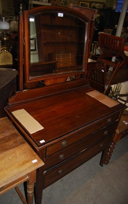 Lot 832 - A late 19th / 20th century mahogany and inlaid...