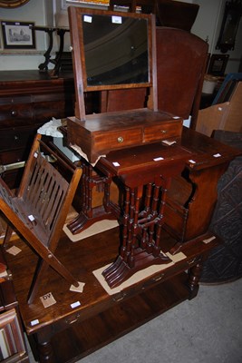 Lot 845 - A group of mixed furniture comprising an oak...