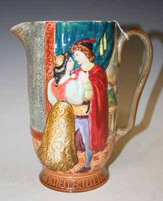 Lot 205 - A Beswick 'Romeo & Juliet Farewell' ceramic...