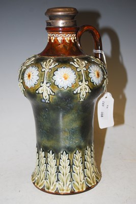 Lot 204 - A Doulton Lambeth stoneware flagon with Mappin...