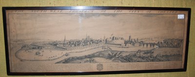 Lot 727 - A print 'The South West Prospect of the city...