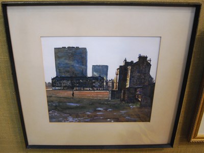 Lot 748 - Robin Coventry (1945-2002) A Scottish tenement...