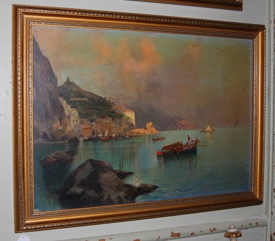 Lot 698 - Oscar Ricciardi (Italian 1864-1935) Italian...