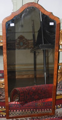 Lot 703 - A Rococo style gilt framed rectangular wall...
