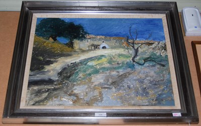 Lot 772 - Thora Clyne (Scottish b. 1937) 'Spanish Farm'...
