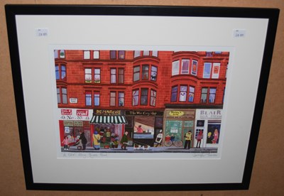 Lot 776 - Jennifer Thomson 
A Stroll along Byers Road ...
