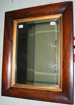Lot 780 - A late 19th century rosewood framed...