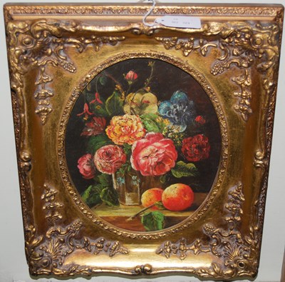 Lot 689 - A modern decorative oil painting depticing...
