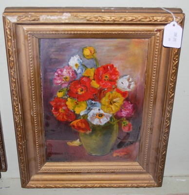 Lot 694A - Leslie G Bruce (20th century) 
Still life with...