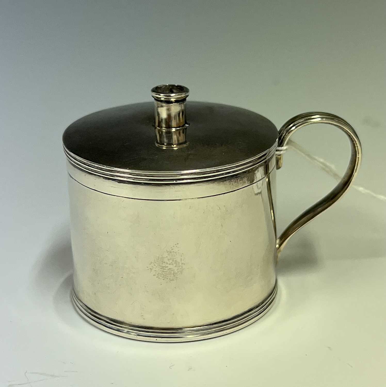 Lot 148 - A George III silver wax jack, London 1802,...