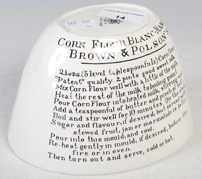 Lot 14 - A late Victorian Brown & Paulson's cornflour...