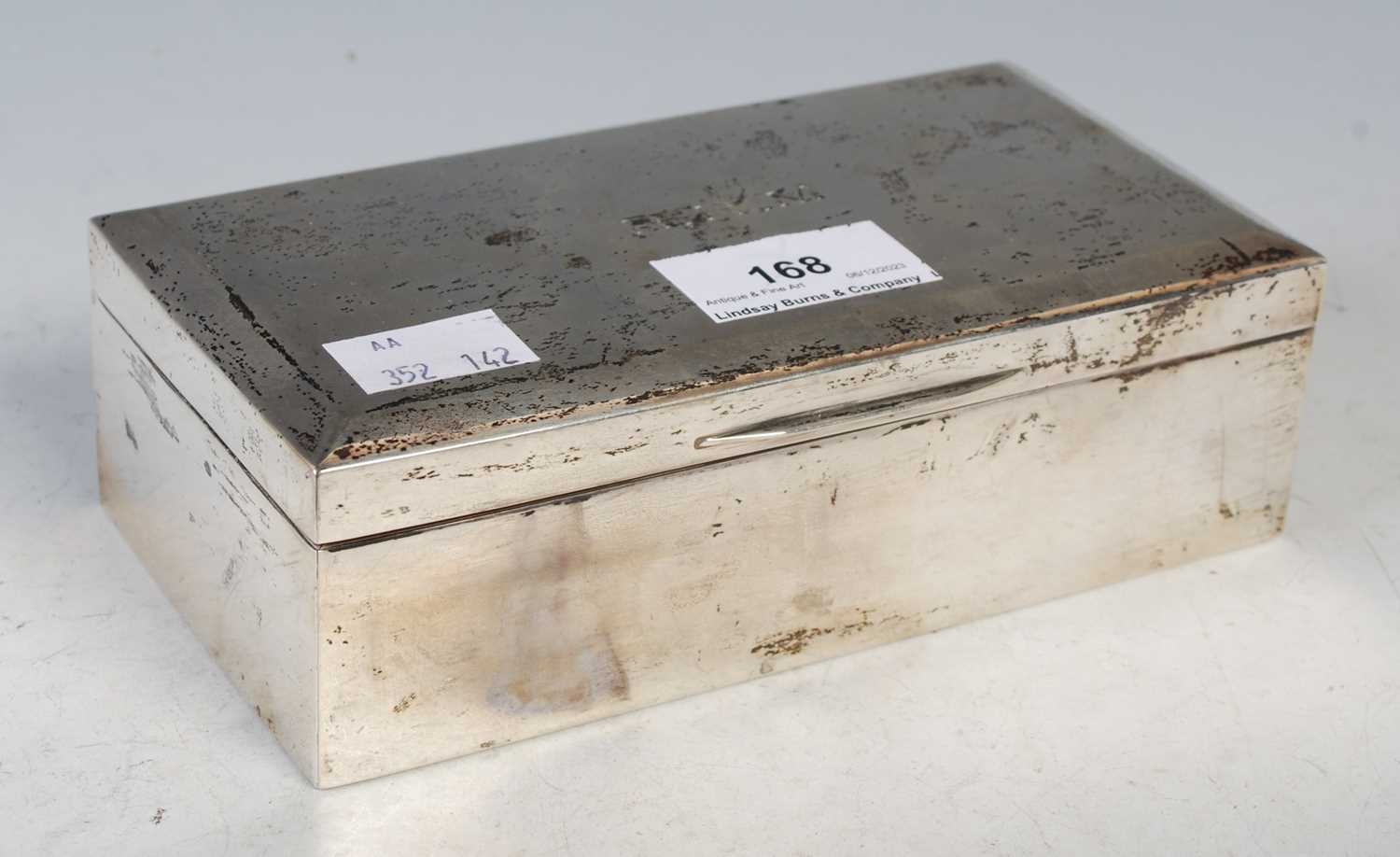 Lot 168 - An early 20th century Birmingham silver...